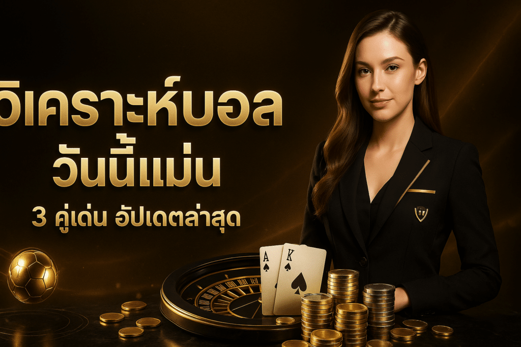 วิเคราะห์บอล วันนี้แม่น