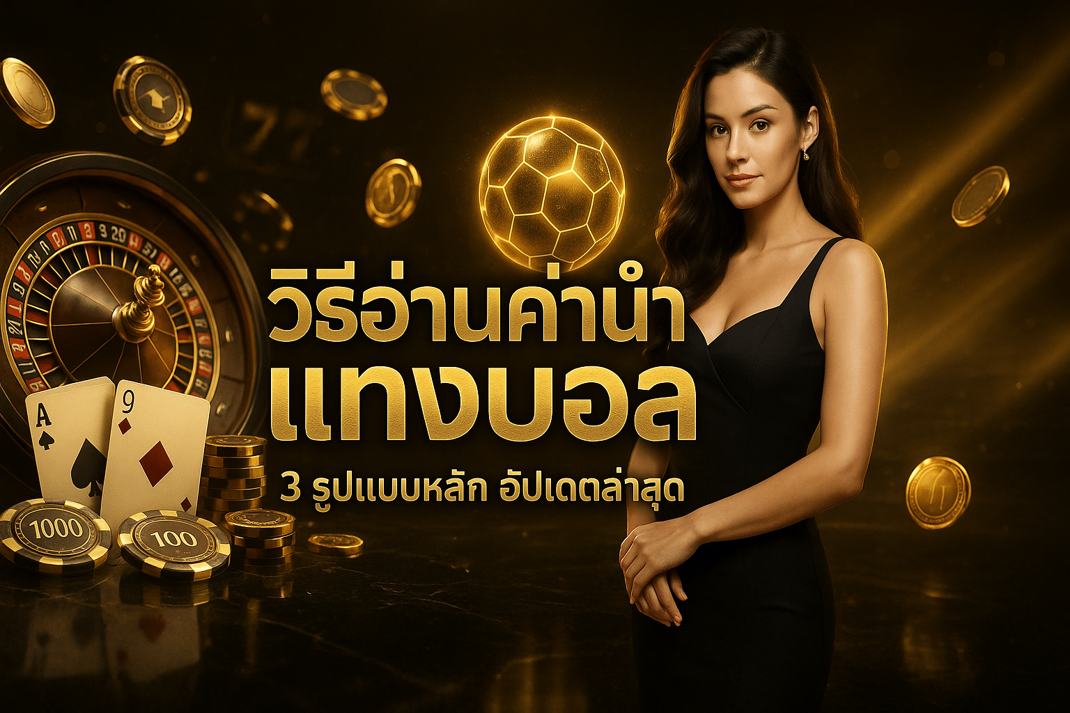 วิธีอ่านค่าน้ำ แทงบอล