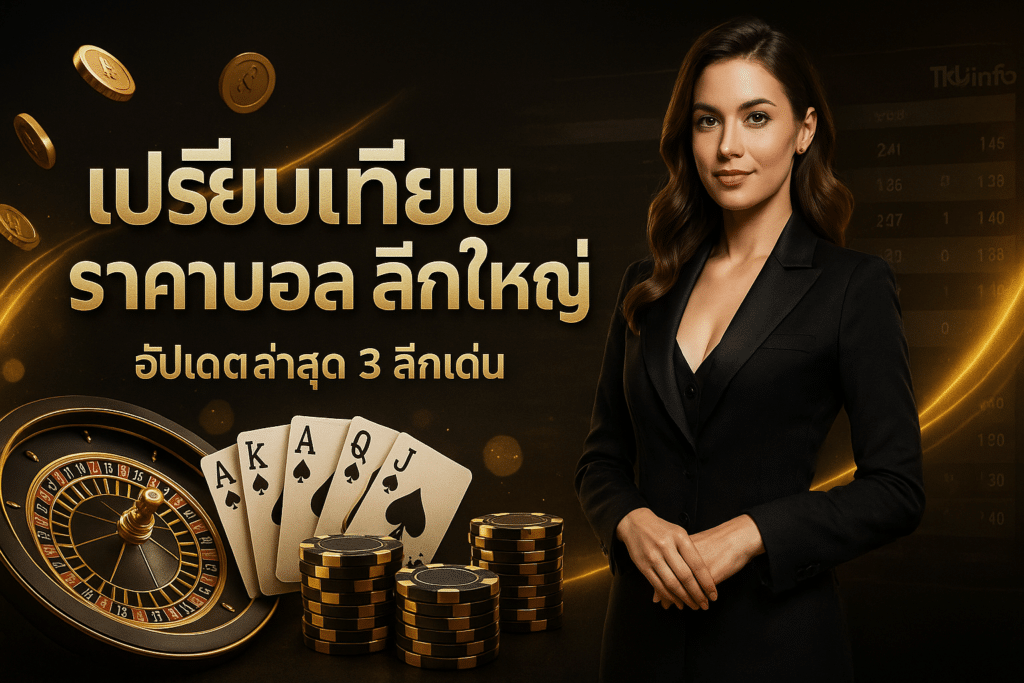 เปรียบเทียบราคาบอล ลีกใหญ่