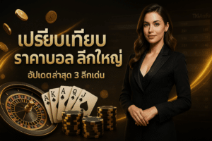 เปรียบเทียบราคาบอล ลีกใหญ่