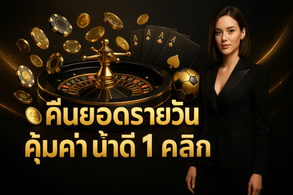 คืนยอดเสีย แทงบอลรายวัน